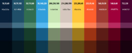 oecam colours